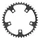CHAINRING FOR ROAD BIKE-5 arms- 42T. Ø110 CAMPAGNOLO ULTRA TORQUE "INNER" BLACK CT2 STRONGLIGHT 11 Speed RECORD-CHORUS-ATHENA "INNER" THREADED