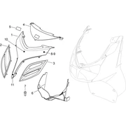 Carrosserie av. - Frontal