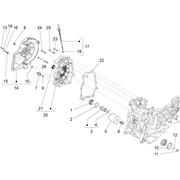 Couvercle volant magnetique - Filtre à huile