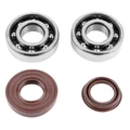 ROULEMENT D'EMBIELLAGE + JOINT SCOOT P2R RACING POUR MBK 50 BOOSTER, NITRO/YAMAHA 50 BWS, AEROX/APRILIA 50 SR/CPI 50 ARAGON/GENERIC 50 IDEO/KEEWAY 50 FOCUS (KIT 6204 SKF POLYAMIDE C4/JOINT VITON)