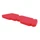 MOUSSE FILTRE A AIR SCOOT ADAPTABLE PIAGGIO 50 ZIP 2T 2000>, NRG 2005>, TYPHOON 2003>, LIBERTY, FLY, LX 2T/GILERA 50 STALKER 2005>, RUNNER 2002> (ROUGE)  -ARTEIN-