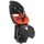 PORTE BEBE/SIEGE ENFANT ARRIERE PRODIGEE ICON A FIXER SUR PORTE BAGAGE FIXATION ETAU NOIR COUSSIN ORANGE AVEC SERRURE (JUSQU'A 22 kg MAX) (HOMOLOGUE CE EN 14344)