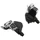 GEAR SHIFTERS SET-FOR ROAD BIKE - P2R FOR FLAT BAR- 10 SPEED PUSH-PULL COMPATIBLE SHIMANO TRIPLE (PAIR)