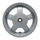 JANTE/ROUE ARRIERE ORIGINE PIAGGIO 50-125 VESPA LX 2006>, VESPA-S 2007> GRISE  -56365R-