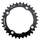 CHAINRING FOR MTB- Ø104 - 4arms-FOR TRIPLE- 32T. Ø104 BLACK MIDDLE STRONGLIGHT Thickness 3,5 mm - 8/9 Speed