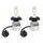 AMPOULE/LAMPE A LED H4 12V CULOT P43t 8000 LUMENS 6500K AVEC VENTILATEUR DE REFOIDISSEMENT ALU (CODE/PHARE) (VENDU PAR 2 ) -SELECTION P2R