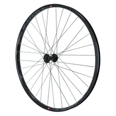 WHEEL FOR MTB - 29" PLUS TRUCKY DISC FRONT BLACK-CENTERLOCK HUB MT400 (TUBELESS+TUBETYPE) FOR THRU AXLE 15/110 - FOR TYRE 29X2.50-3.00- RIM EXTERNAL Wd 30 mm.