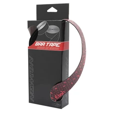 HANDLEBAR TAPE- NEWTON EBON - Black gradient red - With end caps (Thickness 2.6mm)