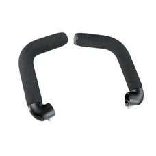 BAR ENDS - ERGOTEC TOURING ALUMINIUM BLACK - ROTATION 360- (PAIR)