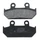 BRAKE PADS NEWFREN FOR SUZUKI 400 BURGMAN 2007> Rear 650 BURGMAN 2002> Rear  (L 88mm - H 46.5mm - thk 8.3mm)  (FD0356BE)  (SCOOTER ELITE ORGANIC)