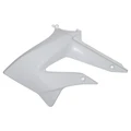 CARENAGE/CACHE RESERVOIR 50 A BOITE ADAPTABLE DERBI 50 SENDA DRD 2011> BLANC BRILLANT GAUCHE -P2R