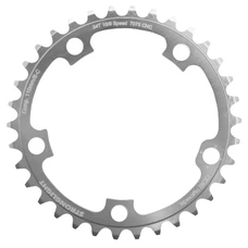 CHANRING FOR ROAD BIKE-5 arms- 34T. Ø110 CAMPAGNOLO ULTRA TORQUE "INNER" SILVER -ALUMINIUM- 7075 STRONGLIGHT 10 Speed