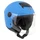 CASQUE JET ENFANT TUCANO EL'KID SIMPLE ECRAN UNI BLEU MAT TAILLE UNIQUE YS à YL (49 à 54 cm - INCLUS 3 INTERIEUR DE CASQUE) (ECE 22.06)
