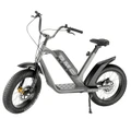 DRAISIENNE ELECTRIQUE RMS E-DRAIS MAX GRIS RAL 9006 MOTEUR 350 W HOMOLOGUE NF EN 14764 (GARDE-BOUE EN OPTION) (DIM 1,65x0,83x1,18m) -MADE IN FRANCE