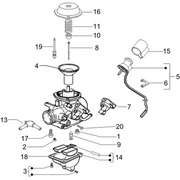 Composants de carburateur