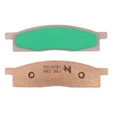 PLAQUETTE DE FREIN NEWFREN POUR YAMAHA 85 YZ 2002>2022 AV, 65 YZ 2018>2023 AV (FD0102SD) (DIRT METAL FRITTE)