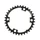 PLATEAU ROUTE 4BRA D.110 POUR SHIMANO 105 5800 STRONGLIGHT 34DTS INTERIEUR NOIR COMPATIBLE ULTEGRA 6800 / DURA-ACE 9000 11V.