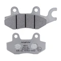 PLAQUETTE DE FREIN NISSIN POUR KAWASAKI Z125 2019> AV/AR, 650 KLR 2008>2018 AR / TRIUMPH 750-900-1000-1200 DAYTONA AR, 955-1050 TIGER AR  (A0115) (SEMI METAL)  -ECE R90-