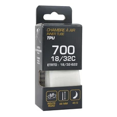 CHAMBRE A AIR VELO 700 x 18-32 TPU VALVE PRESTA 48 mm