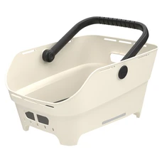 PANIER ARRIERE SYNTHETIQUE RECYCLE CENTO NEO MIK 2.0 BASIL BLANC CASSE (46x35x25cm) COMPATIBLE SYSTEME MIK 2.0 (FIXATION INCLUS)