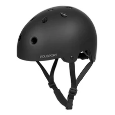 CASQUE VELO CITY ADULTE POLISPORT URBAN PRO NOIR TAILLE 58-61 SYSTEM QUICK LOCK