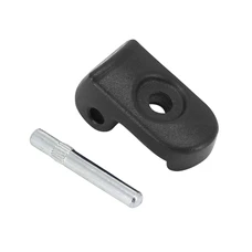 LOQUET/BLOCAGE CHARNIERE DE VERROUILLAGE POUR TROTTINETTE XIAOMI M365, 1S, ESSENTIAL, PRO, PRO 2 ZINC NOIR (AVEC GOUPILLE) (VENDU A L'UNITE)  -P2R-