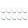 COLLIER DE SERRAGE METAL A CREMAILLERE 32 A 45mm (SACHET DE 10 PIECES) LARGEUR 9mm -SELECTION P2R