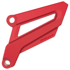 PROTEGE/CACHE PIGNON MOTO POUR HONDA 250 CRF-R 2010>2017, 450 CRF-R 2009>2020 ROUGE  -POLISPORT-
