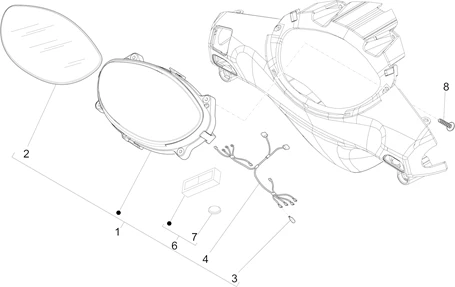Groupe instruments - Cruscotto