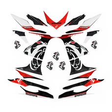 AUTOCOLLANT/STICKER/KIT DECO SCOOT VOCA POUR MBK 50 NITRO 1997>2012/YAMAHA 50 AEROX 1997>2012