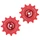 GALET DERAILLEUR ROUTE TRIPEAK 12-12 DENTS ROULEMENT G5 CERAMIQUE POUR SRAM ETAP AXS 12V. ROUGE (BLISTER DE 2)