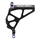CACHE PIGNON 50 A BOITE VOCA RACING POUR MINARELLI 50 AM6/BETA 50 RR/RIEJU 50 MRT/SHERCO 50 SM-R, SE-R ALU CNC NOIR/NEO-CHROME