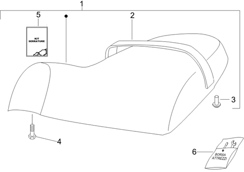 Selle/sieges - Trousse à outils