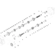 Boîte de vitesses - engrenages