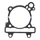 JOINT EMBASE DE CYLINDRE (0.2) ORIGINE PIAGGIO 400 BEVERLY, MP3 2020> -1A013231