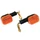 TURN SIGNAL FOR SCOOT PEUGEOT 50 TKR, TREKKER, SQUAB - REAR - ORANGE/BLACK (PAIR) ** - -REPLAY