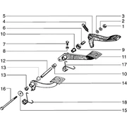 Groupe Pedales (Volant)