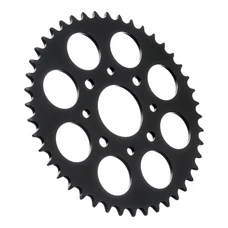 COURONNE MOTO ADAPTABLE HONDA 125 XL V VARADERO 2000>2016 520 44 DTS ACIER NOIR (DIAM 58/90/8.5-10.5) -JT SPROCKETS