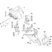 Couvercle arrière - Pare-boue