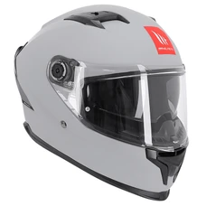 CASQUE INTEGRAL MT HELMETS BRAKER SV A12 UNI GRIS NARDO MAT XL (DOUBLE ECRANS) (ECE 22.06)