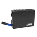COMPRESSEUR/GONFLEUR/POMPE UNIVERSEL DE POCHE AVEC TORCHE/LAMPE LED 8 BAR (8 PILES AA) -SELECTION P2R