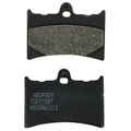 PLAQUETTE DE FREIN NEWFREN POUR APRILIA 125 AF1 EUROPA 1990>1992 AV, 125 RS 1992>2005 AV / KTM 125 EXC 1987> AV-AR, 250 MX AV/AR  (L 67.5mm - H 51mm - P 7mm)  (FD0115BT)  (TOURING ORGANIQUE)