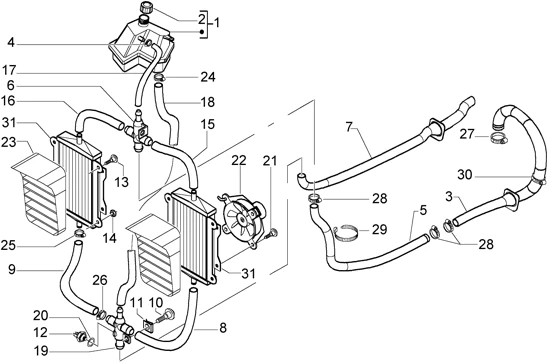 Circuit de refroidissement