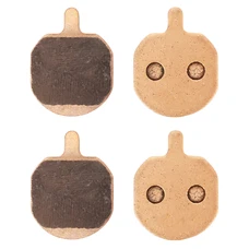 PLAQUETTE DE FREIN TROTTINETTE FORME CARRE (CUIVRE 1.8mm DIAm 18.5 MM) (VENDU PAR PAIRE) -SELECTION P2R