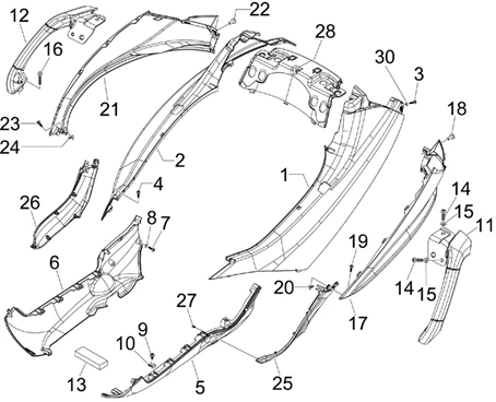 Couvertures laterales - Spoiler