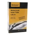 CHAMBRE A AIR 21'' 2.75-21, 3.00-21, 80/90-21, 90/80-21, 100/80-21, 80/100-21, 90/90-21 CONTINENTAL C/D 21 VALVE TR4