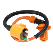 BOBINE ALLUMAGE SCOOT ADAPTABLE SCOOT 50 CHINOIS 4T GY6,139QMB / SYM 50 ORBIT 4T / BAOTIAN 50 BT49QT 4T / KYMCO 50 AGILITY 4T / PEUGEOT 50 V-CLIC 4T, 50 TWEET 4T RACING -P2R