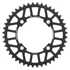 PLATEAU BMX 4BRA D.104 STRONGLIGHT 44DTS MONO NOIR (POUR CHAINE 1/2 x 3/32)