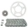 KIT CHAINE ADAPTABLE HONDA 500 CB 1994>2003 525 15x40 (DIAM COURONNE 80/110/12.5) (DEMULTIPLICATION ORIGINE) -AFAM