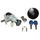 CONTACTEUR A CLE SCOOT ADAPTABLE KEEWAY 50 MATRIX 2006> (AVEC SERRURE DE SELLE + BOUCHON ESSENCE)  -SELECTION P2R-